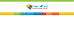 Desktop Screenshot of hardybraincamp.com
